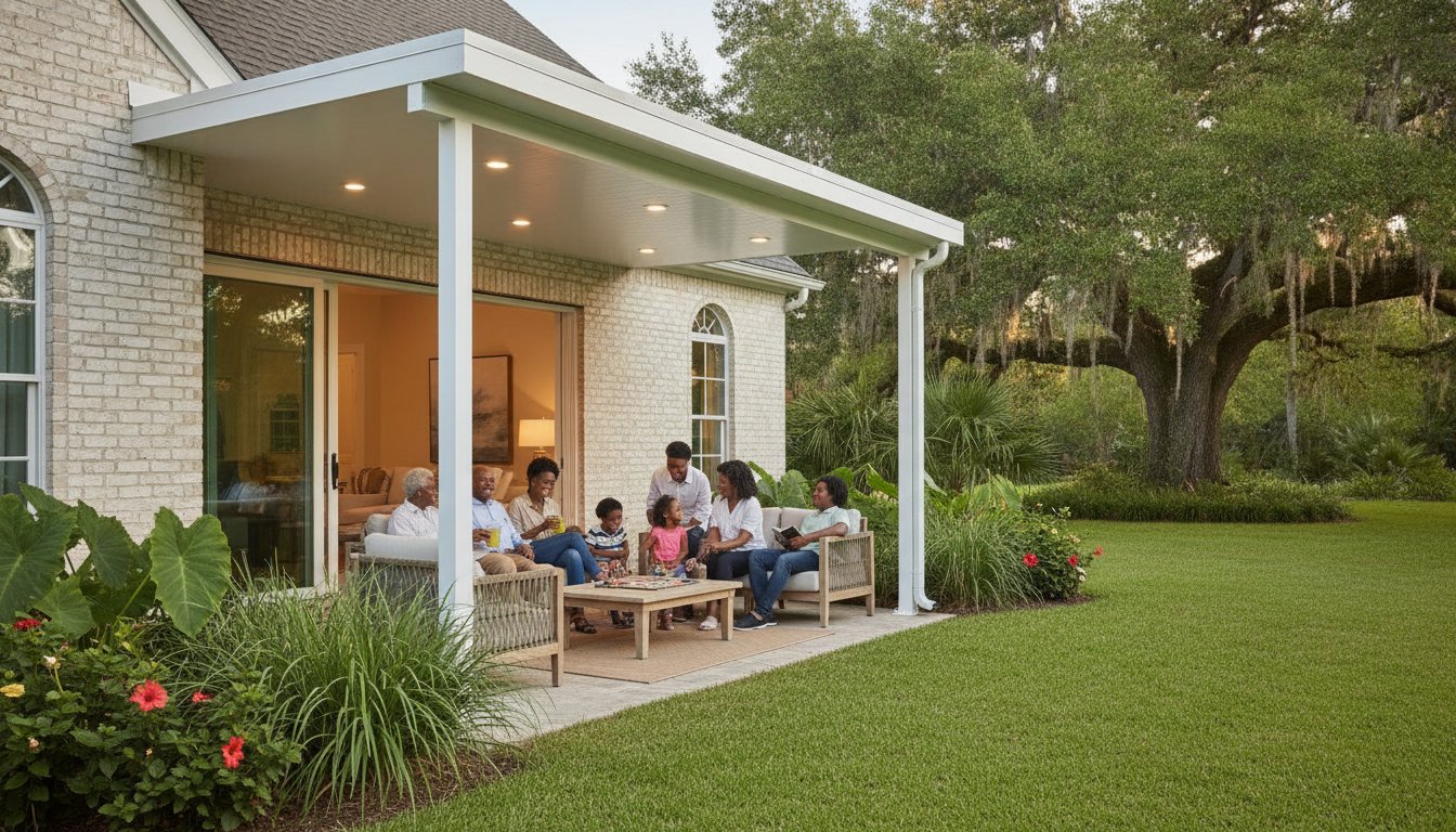 7 Key Aluminum Patio Cover Benefits for Gulf Coast Homeowners in 2026