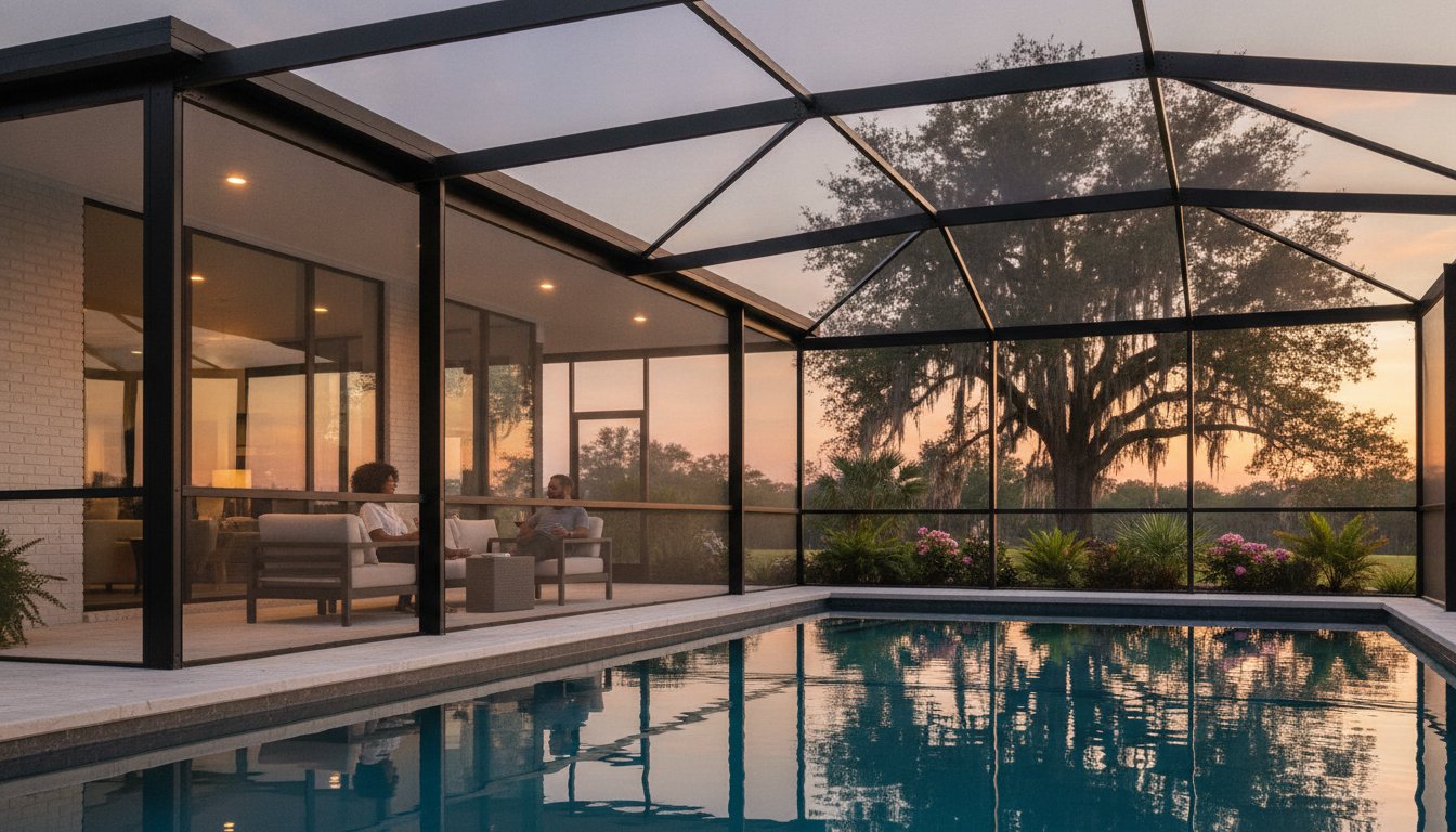 Custom Pool Cage Design: Engineering Inspiration for Gulf Coast Homes (2026)