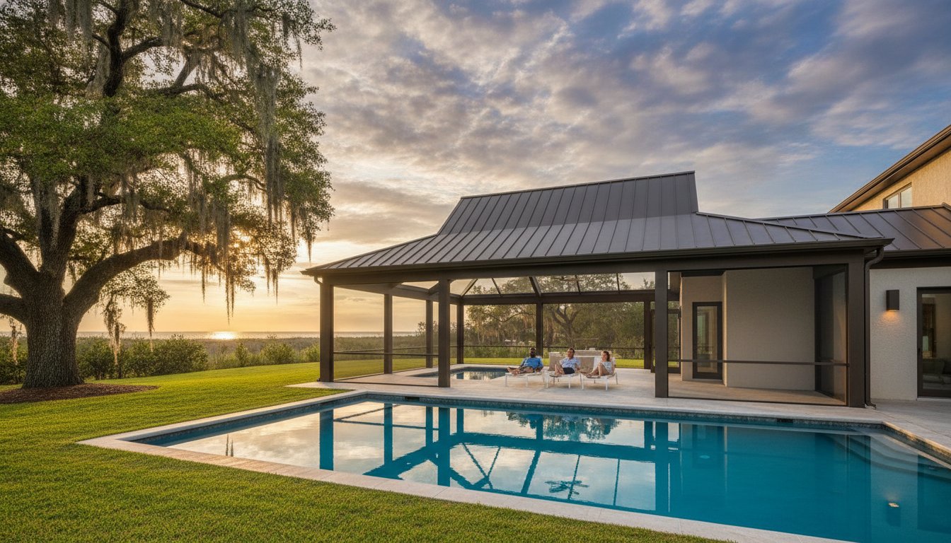 Gulf Coast Pool Enclosure Specialists: Engineering for Wind, Salt, and Style