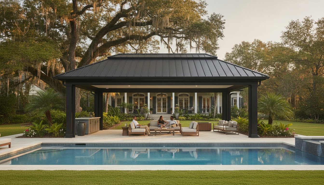 Mansard Roof Pool Enclosures: The 2026 Engineering & Style Guide